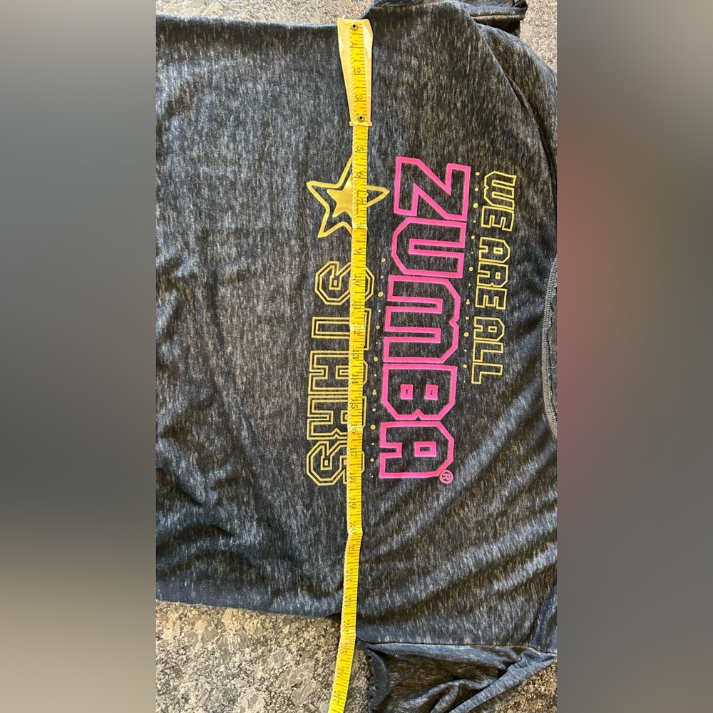 Zumba Stars Off the Shoulder Pullover - Picture 4 of 6